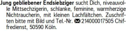 Vorschaubild der Anzeige, (Id: 2049265)
