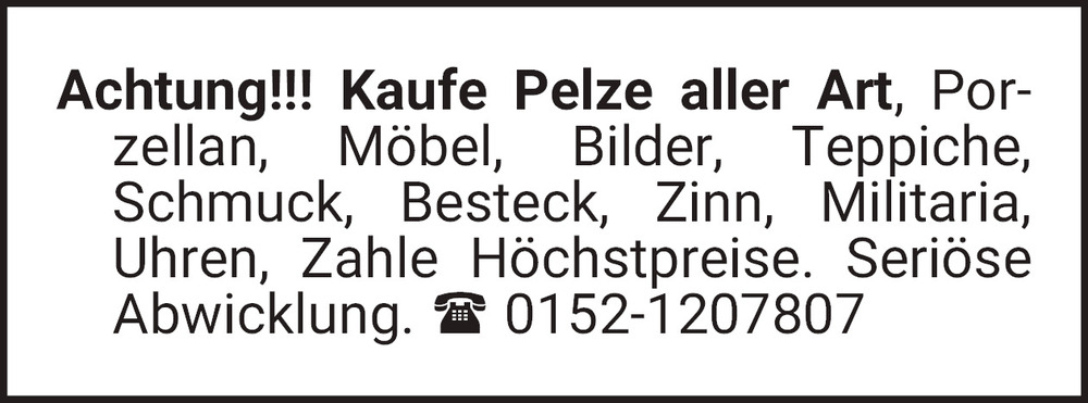 Vorschaubild der Anzeige, (Id: 1967123)