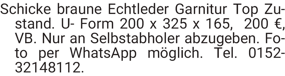 Vorschaubild der Anzeige, (Id: 1965355)