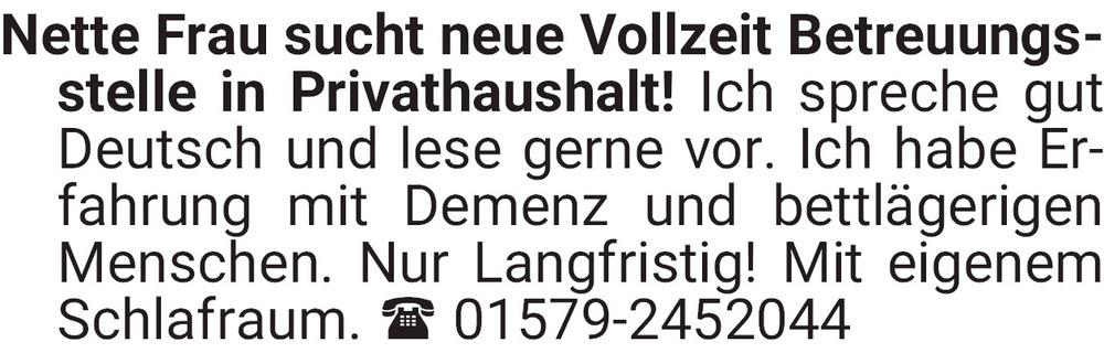 Vorschaubild der Anzeige, (Id: 1966331)