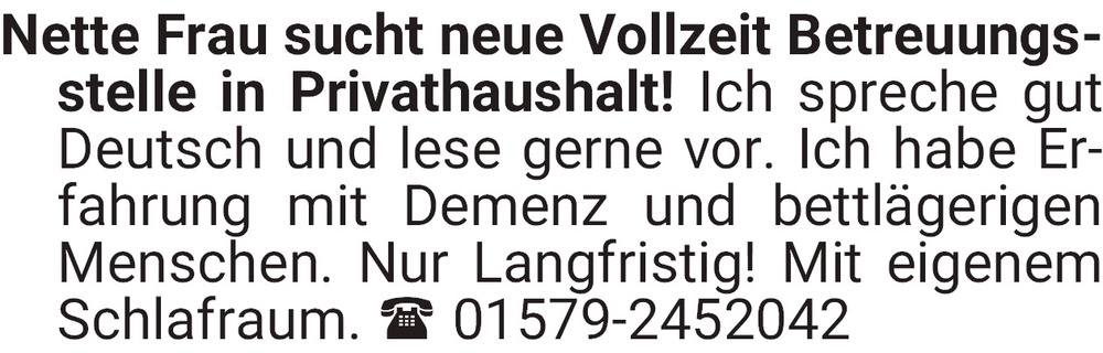 Vorschaubild der Anzeige, (Id: 1965388)