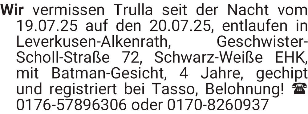 Vorschaubild der Anzeige, (Id: 1965406)