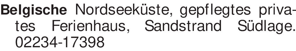 Vorschaubild der Anzeige, (Id: 1967135)
