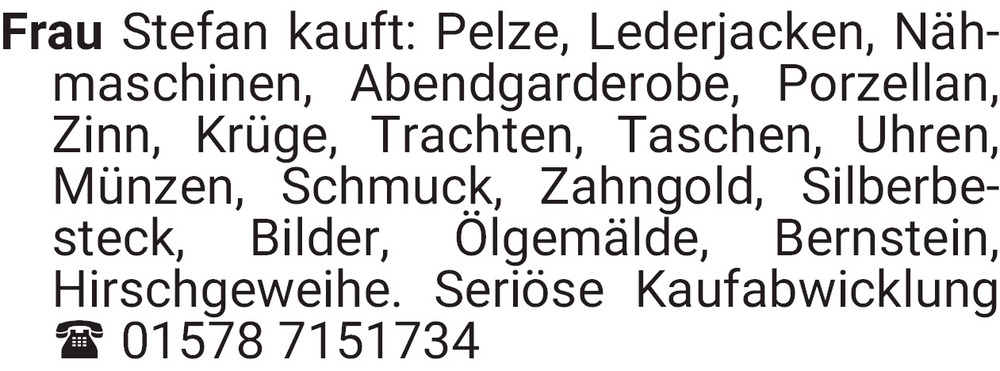 Vorschaubild der Anzeige, (Id: 1967991)