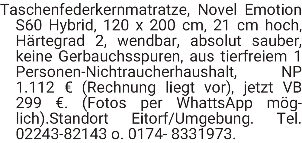 Vorschaubild der Anzeige, (Id: 1970513)