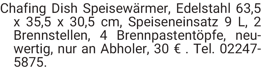 Vorschaubild der Anzeige, (Id: 1970534)