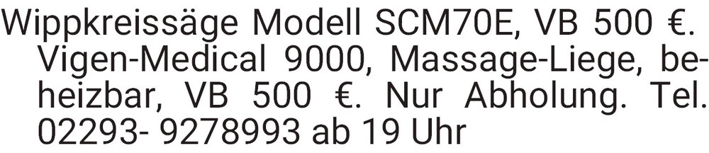 Vorschaubild der Anzeige, (Id: 1970541)