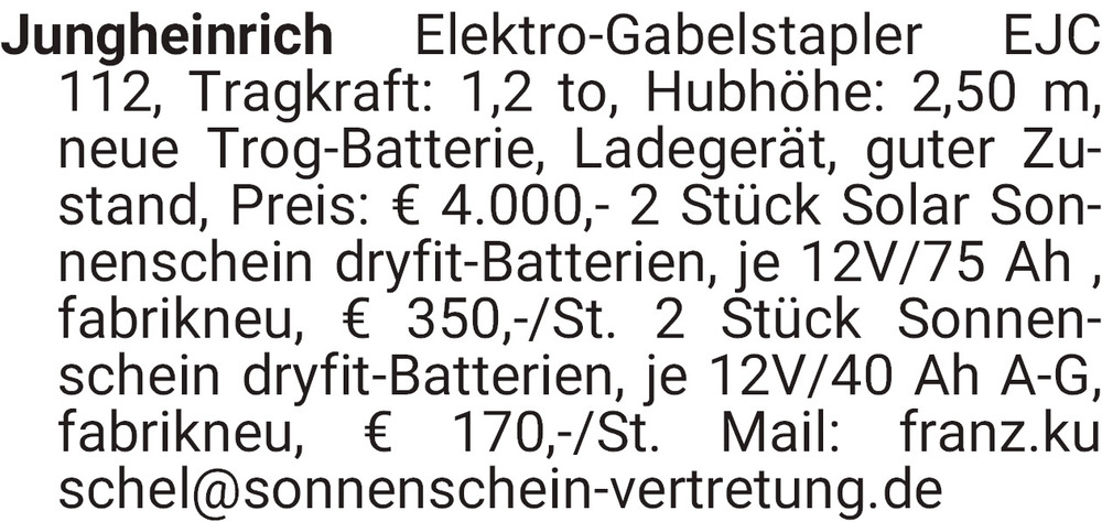 Vorschaubild der Anzeige, (Id: 1972331)