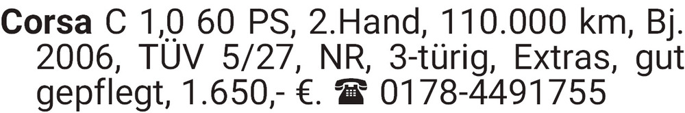 Vorschaubild der Anzeige, (Id: 1972364)