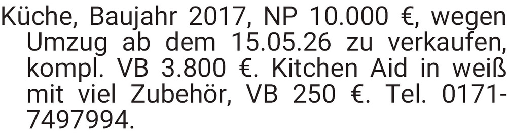 Vorschaubild der Anzeige, (Id: 2012538)