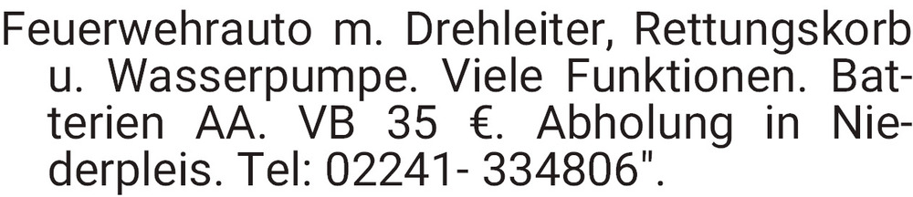 Vorschaubild der Anzeige, (Id: 2012548)