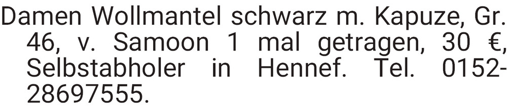 Vorschaubild der Anzeige, (Id: 2012549)