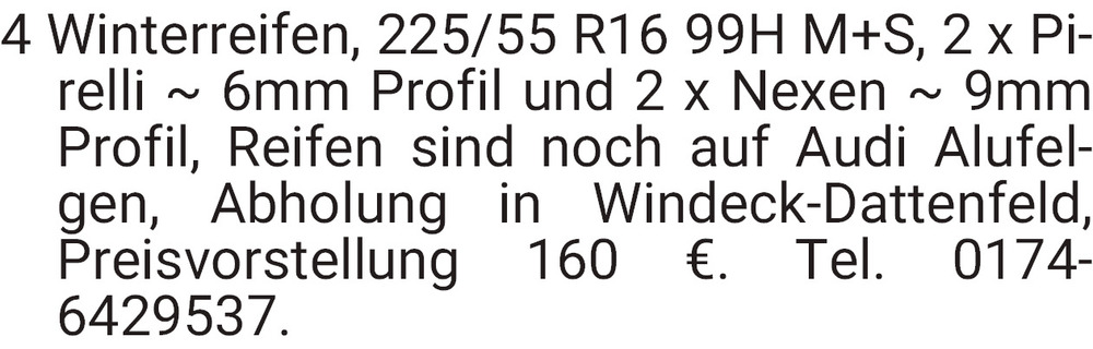 Vorschaubild der Anzeige, (Id: 2012551)