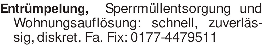 Vorschaubild der Anzeige, (Id: 2012465)