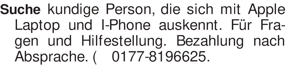 Vorschaubild der Anzeige, (Id: 2054960)