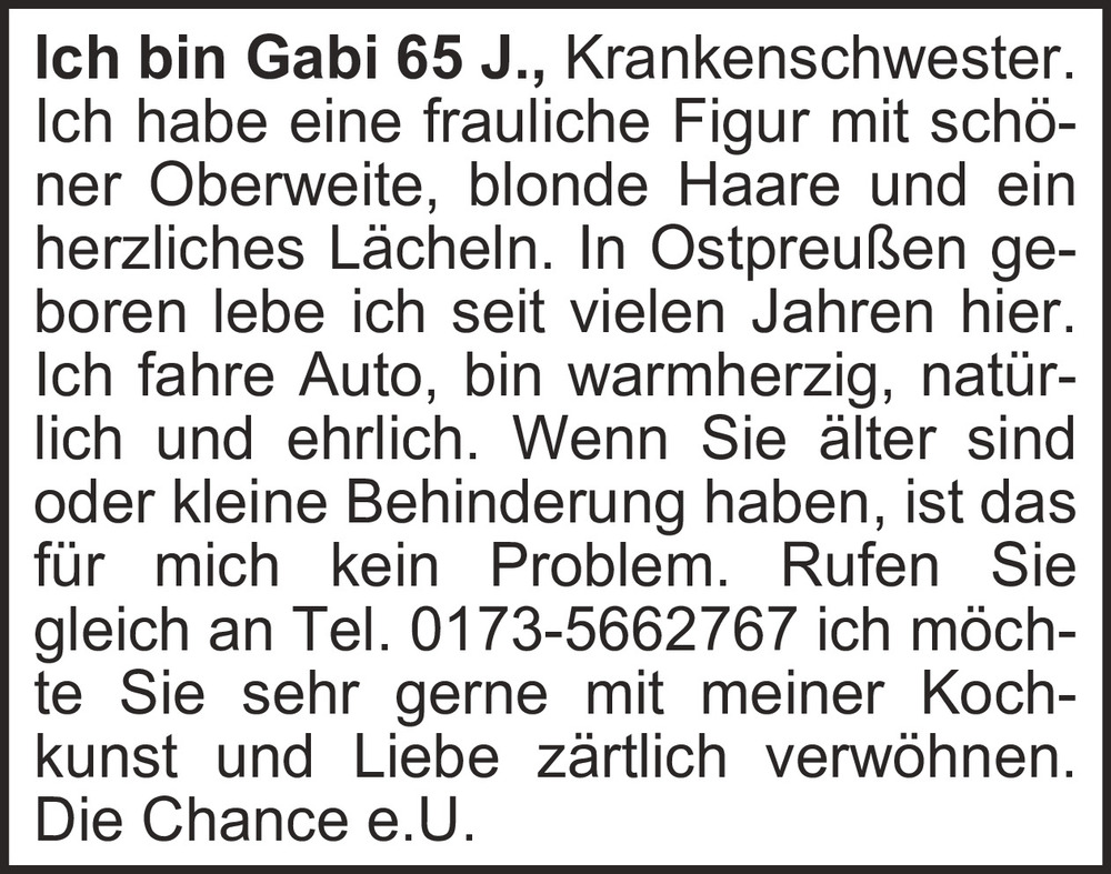 Vorschaubild der Anzeige, (Id: 2024309)