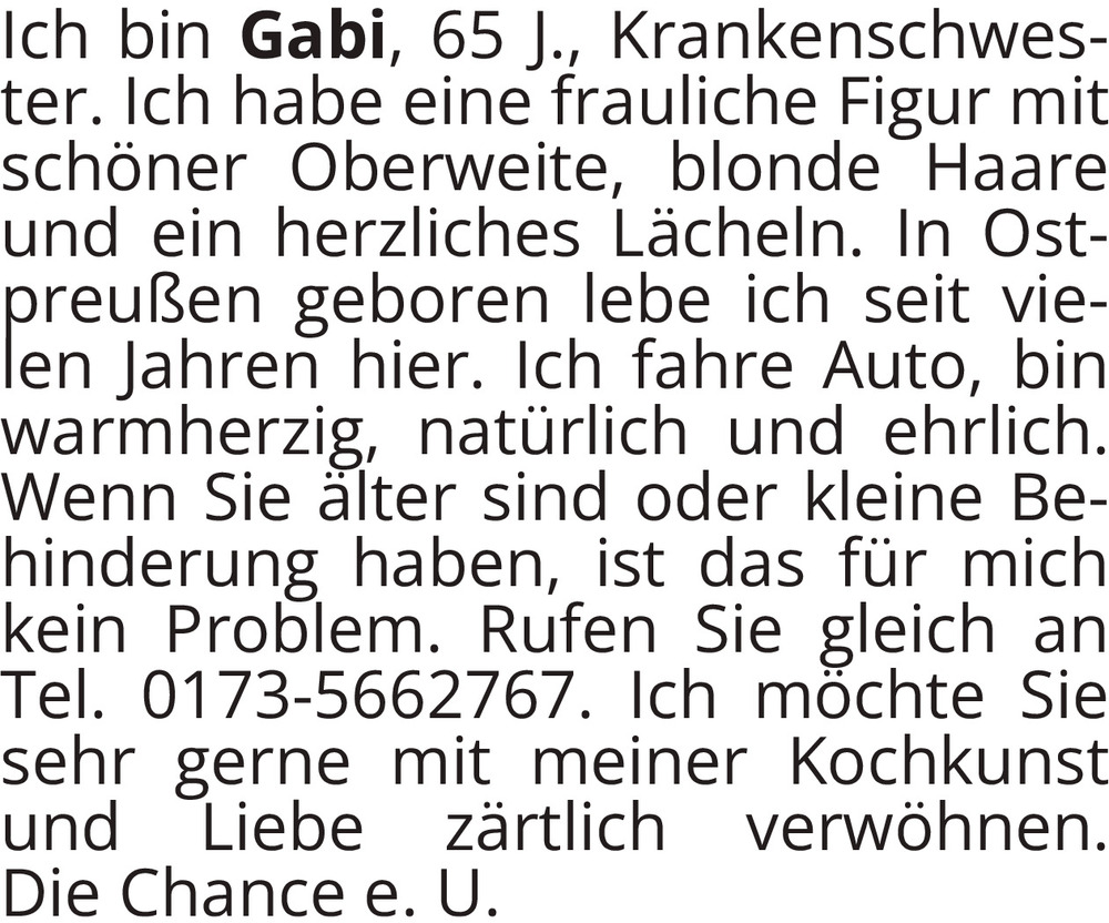 Vorschaubild der Anzeige, (Id: 2046895)