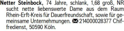 Vorschaubild der Anzeige, (Id: 1965262)