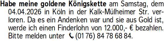 Vorschaubild der Anzeige, (Id: 2030928)