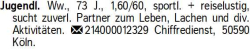 Vorschaubild der Anzeige, (Id: 2031196)