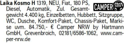 Vorschaubild der Anzeige, (Id: 2035248)
