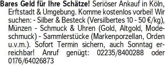 Vorschaubild der Anzeige, (Id: 2057300)