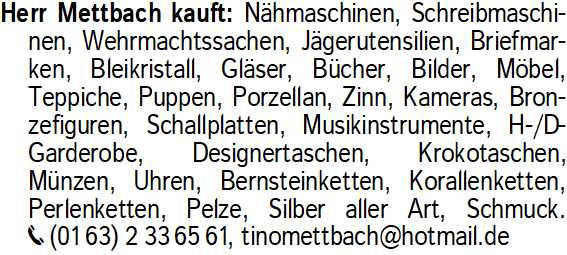 Vorschaubild der Anzeige, (Id: 2065415)