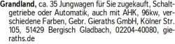 Vorschaubild der Anzeige, (Id: 2073785)