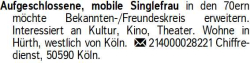 Vorschaubild der Anzeige, (Id: 2075851)
