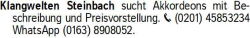 Vorschaubild der Anzeige, (Id: 2082260)
