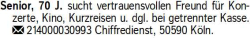 Vorschaubild der Anzeige, (Id: 2084453)