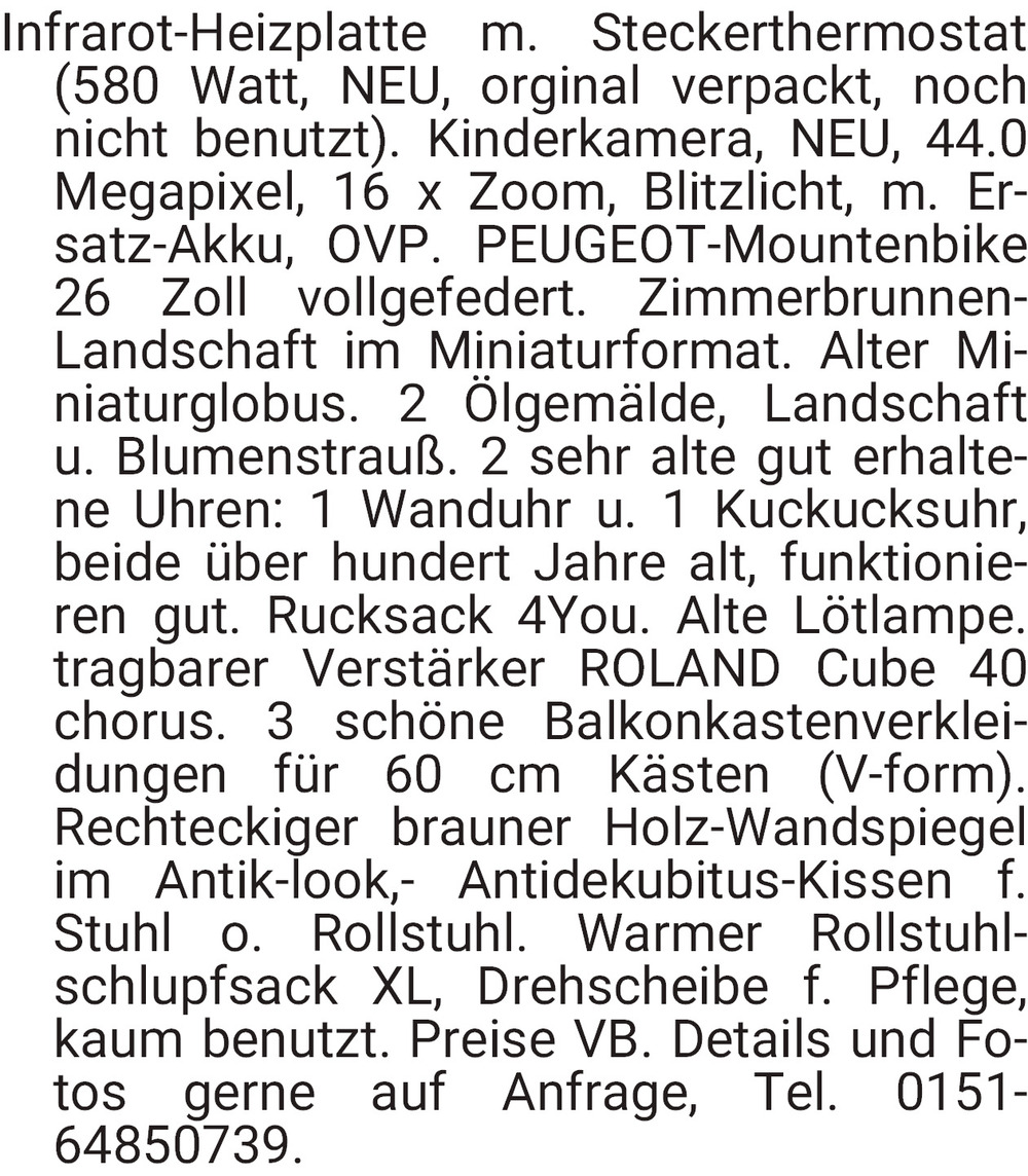 Vorschaubild der Anzeige, (Id: 1958015)