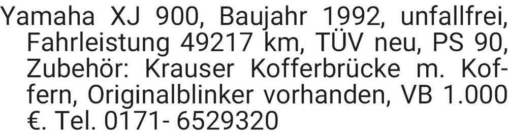 Vorschaubild der Anzeige, (Id: 1958026)