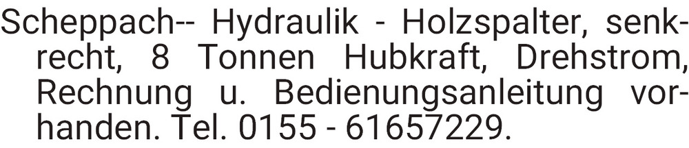 Vorschaubild der Anzeige, (Id: 1958027)