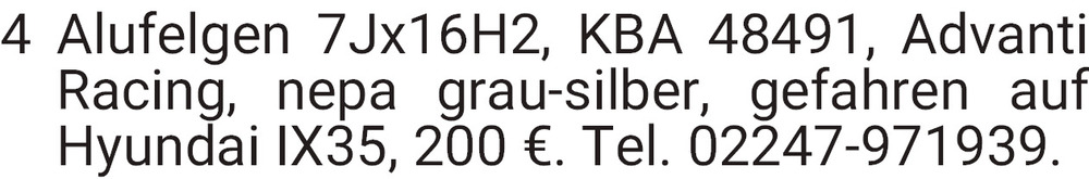 Vorschaubild der Anzeige, (Id: 1958035)