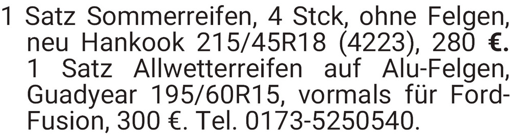 Vorschaubild der Anzeige, (Id: 1958039)