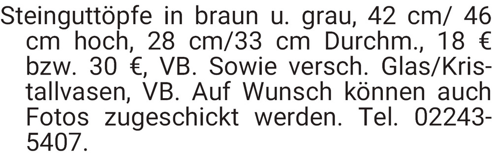 Vorschaubild der Anzeige, (Id: 1958050)