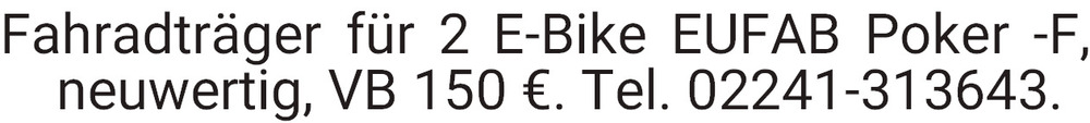 Vorschaubild der Anzeige, (Id: 1958052)