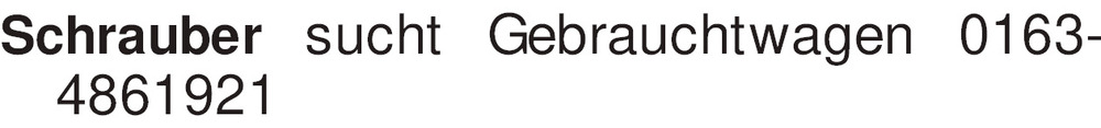 Vorschaubild der Anzeige, (Id: 1961023)