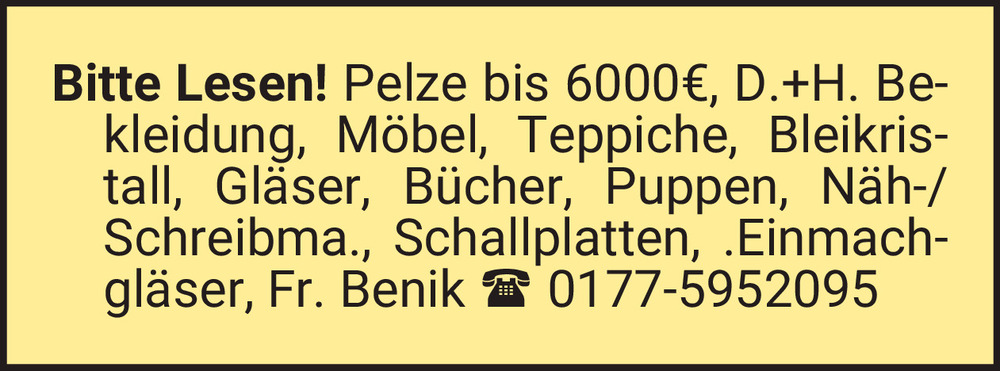Vorschaubild der Anzeige, (Id: 1956882)