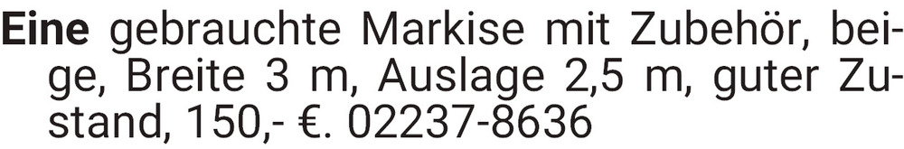 Vorschaubild der Anzeige, (Id: 1975000)