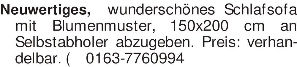 Vorschaubild der Anzeige, (Id: 1976097)