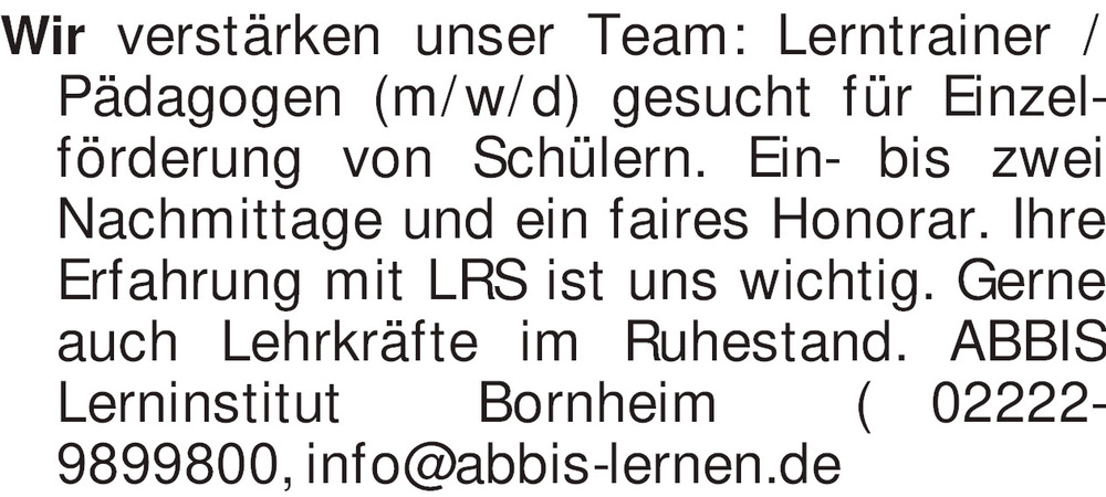 Vorschaubild der Anzeige, (Id: 1979825)