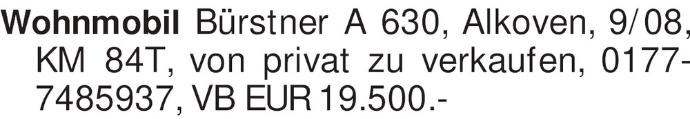 Vorschaubild der Anzeige, (Id: 1979855)