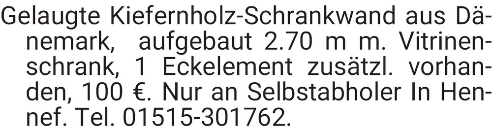 Vorschaubild der Anzeige, (Id: 1987588)