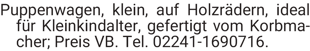 Vorschaubild der Anzeige, (Id: 1987591)