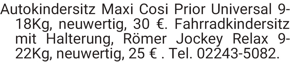 Vorschaubild der Anzeige, (Id: 1987592)