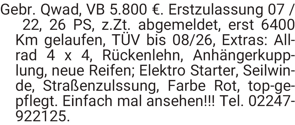 Vorschaubild der Anzeige, (Id: 1987594)