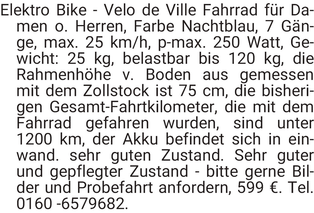 Vorschaubild der Anzeige, (Id: 1987597)