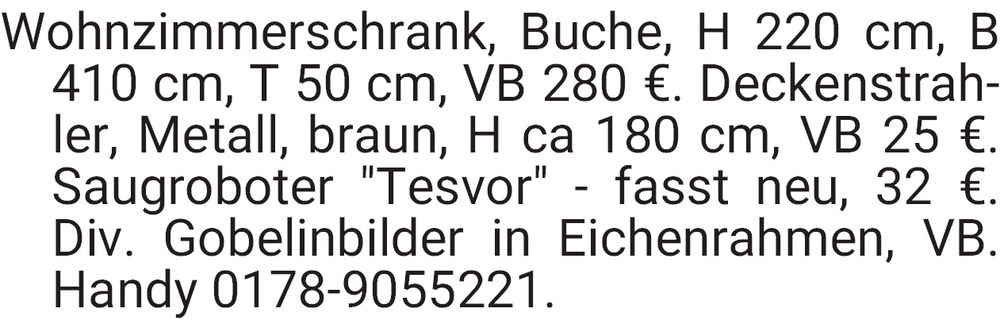 Vorschaubild der Anzeige, (Id: 1987607)